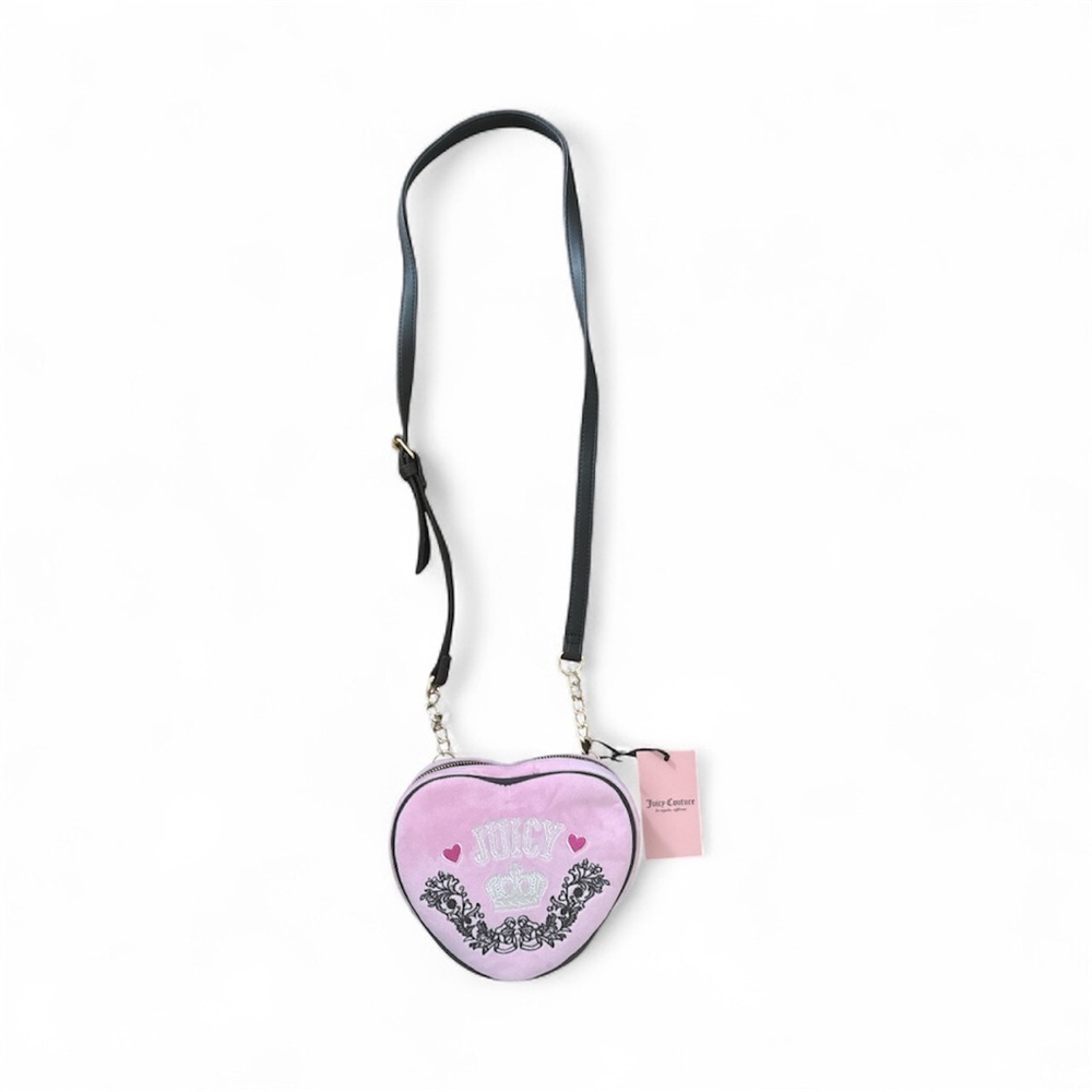 Juicy Couture Light pink Heart Crossbody Bag - Picture 7 of 7